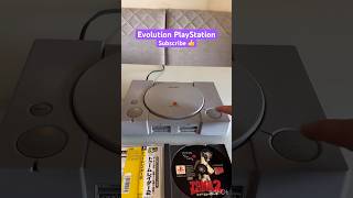 PLAYSTATION Evolution  shorts playstation ps1 ps2 ps3 ps4 ps5 [upl. by Florrie]