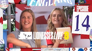 Earps Chats QuarterFinals Tiktok Dances amp Amelias DMs  Ep14  Lionesses Live connected by EE [upl. by Finstad639]