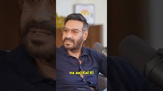 ajay devgan on fights in his era🤯😱podcasts ranveer allahbadiashortsviralranvetrending shorts [upl. by Nylhtac]