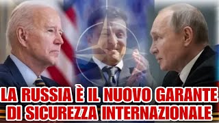 La Russia è il nuovo garante di sicurezza internazionale [upl. by Yelram637]