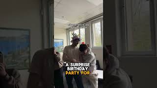 Students Giving Their Teacher a Surprise 🎉🎂🎈shorts viral [upl. by Yks]