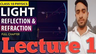 Chapter 12 Reflection And Refraction Of Light  Class 10th By Satish Bhaiya [upl. by Chard]