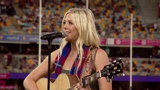 Sara Berki  Take Me Home Country Roads Cover Live at the Gabba Brisbane March 2024 [upl. by Weisbart888]