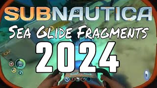 Subnautica Where to Find Sea Glide Fragments 2024 [upl. by Rexford]