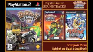 Ratchet and Clank 3 Up Your Arsenal Soundtrack  Planet Tyhrranosis Korgon Base [upl. by Atniuqal]