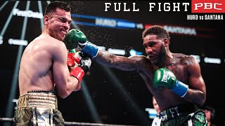 Hurd vs Santana FULL FIGHT January 25 2020  PBC on Showtime [upl. by Nodnnarb]