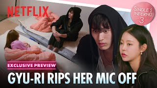 EXCLUSIVE PREVIEW Gyuri amp Sieun both want time with Minwoo  Singles Inferno 3  Netflix EN [upl. by Roz]