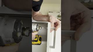 How to install cabinet handles [upl. by Dorelia]