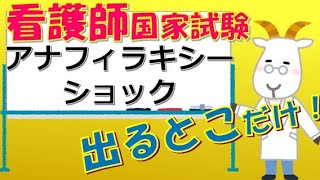 看護師国家試験出るとこだけ『アナフィラキシーショック』 聞いて覚える。shorts コロナ 必修問題 看護師国家試験 看護学生 看護学生勉強 [upl. by Thackeray529]