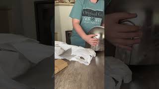 THE MANDALORIAN helmet unboxing 📦📦📦 themandalorian helmet shorts  sound DisneyMusicVEVO [upl. by Bale]