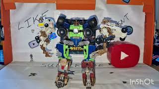 Vid 859 Transformers Power Core Combiners Mudslinger [upl. by Clyve]