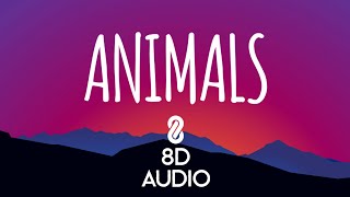 Martin Garrix  Animals 8D AUDIO [upl. by Elmo]