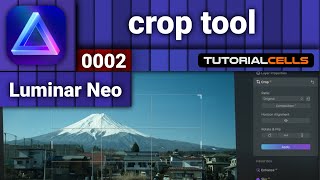 0002 Crop AI Tool in Luminar Neo [upl. by Ainot]