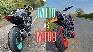 Yamaha MT10 and MT09 main differences [upl. by Zaneski54]