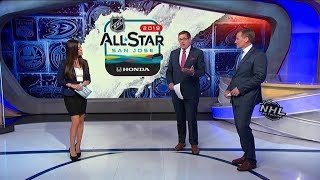 NHL Now Fastest Skater Breakdown Coyne left a mark in the Faster Skater competition Jan 28 2019 [upl. by Tutto]