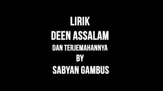 LIRIK KILLA HADIL ARD VERSI SABYAN BESERTA TERJEMAHNYA [upl. by Calvinna]