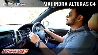 Mahindra Alturas G4 Quick Review  Hindi  MotorOctane [upl. by Erastus952]