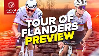 Rainbow Ronde The Big GCN Tour of Flanders Preview [upl. by Enilada]