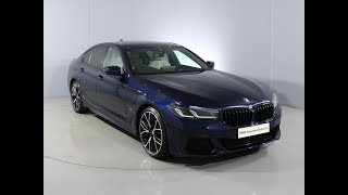 BMW 5 SERIES 520d xDrive MHT M Sport 4dr Step Auto 2022Lloyd Motors [upl. by Dorri]