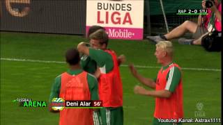 SK Rapid Wien  Sturm Graz 30  18082012  5 Runde  Tore  Highlights HD 720p [upl. by Medlin]