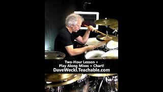 Dave Weckl quotTiempo de Festivalquot Lesson Pt 2 daveweckl drums davewecklonlineschool [upl. by Ekud826]