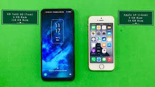 TCL 10 5G vs iPhone SE [upl. by Ennayehc]