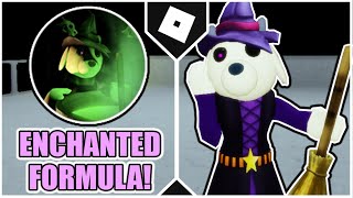 How to get quotENCHANTED FORMULAquot BADGE  GELUDA GOAT MORPH in ACCURATE PIGGY ROLEPLAY ROBLOX [upl. by Thomas63]