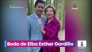 quotSoy plenamente felizquot Elba Esther Gordillo se casa con su abogado  Noticias con Yuriria Sierra [upl. by Daphene]