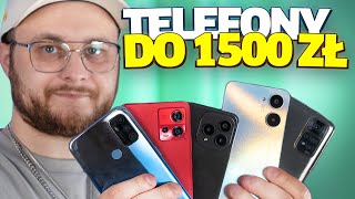 NAJLEPSZE SMARTFONY DO 1500ZŁ 2023 📱 TOP5 [upl. by Wayland]