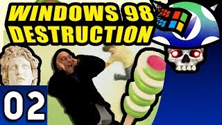 Vinesauce Joel  Windows 98 Destruction  Part 2 [upl. by Olathe]