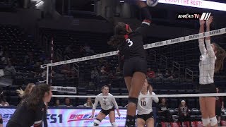 Cincinnati Volleyball vs Texas State Highlights [upl. by Colpin671]