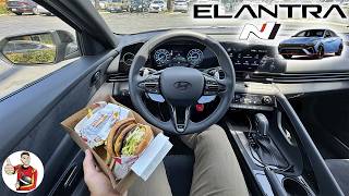 What Its Like to Live with a 2024 Hyundai Elantra N DCT POV [upl. by Arimas]