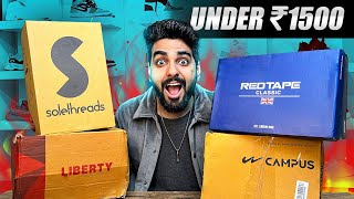 My Top 5 Shoes Under rs1500 🔥 Best shoes under 2000 Redtape  sparx  campus  Lakshay thakur [upl. by Mahgem318]