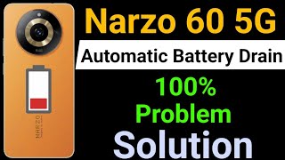 Realme Narzo 60 5G Battery Drain Problem  How to Solve Battery Drain Problem in Realme Narzo 60 5G [upl. by Medlin707]