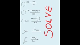 Provide products for Organic Reactions  Part 1 [upl. by Econah811]