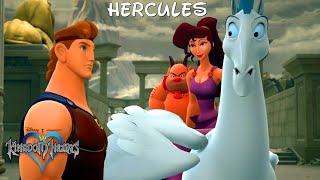 KINGDOM HEARTS HERCULES PELICULA ESPAÑOL [upl. by Nonrev299]