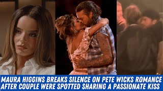 Maura Higgins Breaks Silence on Pete Wicks Romance After They Were Spotted Sharing a Passionate Kiss [upl. by Southard]