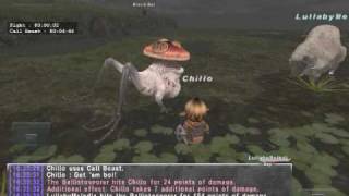 FFXI FoV Notorious Monster  Ballistosporer Pashow Marshlands [upl. by Nylarak]