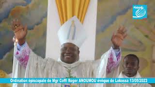 Les Moments Forts De Lordination épiscopale du Nouvel Évêque De Lokossa Mgr Coffi Roger Anoumou [upl. by Irbmac]