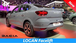 Dacia Logan 2023  FULL review in 4K  Prestige Exterior  Interior Facelift [upl. by Phalan]