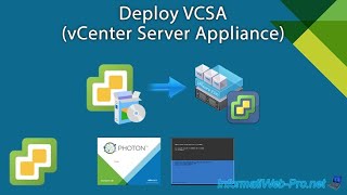 How to deployinstall vcenter server appliance vcsa  vCenter Sevrer Appliance شرح طريقة تثبيت [upl. by Jenkel736]