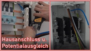 Hauseinspeisung vor dem Zähler verdrahten ElektroM [upl. by Jelena]