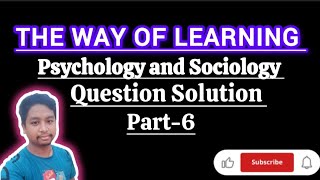 Psychology and Sociology Gnm 1st Year  KNC Gnm 1st Year Psychology and Sociology Question Solution [upl. by Nauqe]