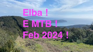 Elba E Mtb Feb 2024 Start  Test Pole Emtb  Specialized S Works Levo [upl. by Eelatsyrc]