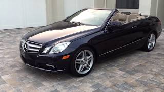 SOLD 2011 MercedesBenz E350 Cabriolet AMG Sport SOLD [upl. by Atteyek568]