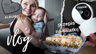 PRZEPIS Sałatka warstwowa z tuńczykiem 🥗 Leczę oko mlekiem 🍼 Piękny album 📸 vlog paauliciak [upl. by Alger429]