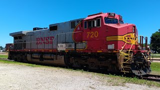 Galesburg Illinois quotRailroad Daysquot railfaning 63024 [upl. by Alian]