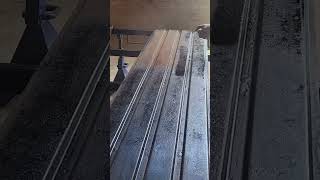 Painting Trailer Floor Metal  Prep for Bedliner [upl. by Comfort]