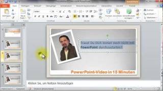 Video Marketing mit PowerPoint 2010 Präsentation erstellen 612 Folien duplizieren in deutsch [upl. by Kristianson]