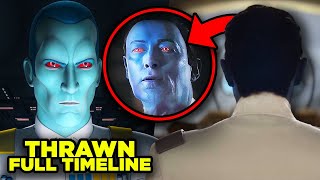 THRAWN Complete History amp Timeline from Ahsoka Mandalorian Rebels amp Novels [upl. by Akemihs]